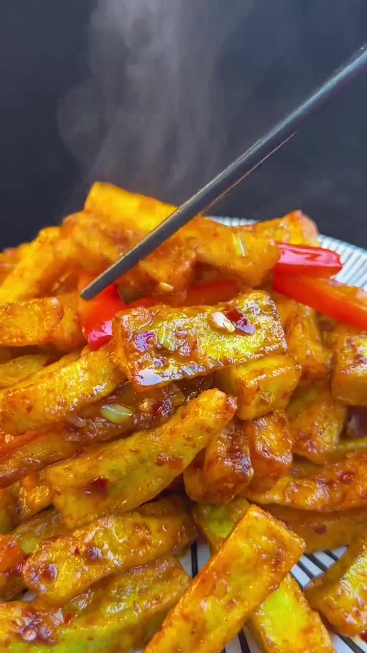 鱼香茄条这样做好吃入味!鱼香茄子 茄子的神仙吃法 茄子的神仙吃法 美食卷王挑战赛