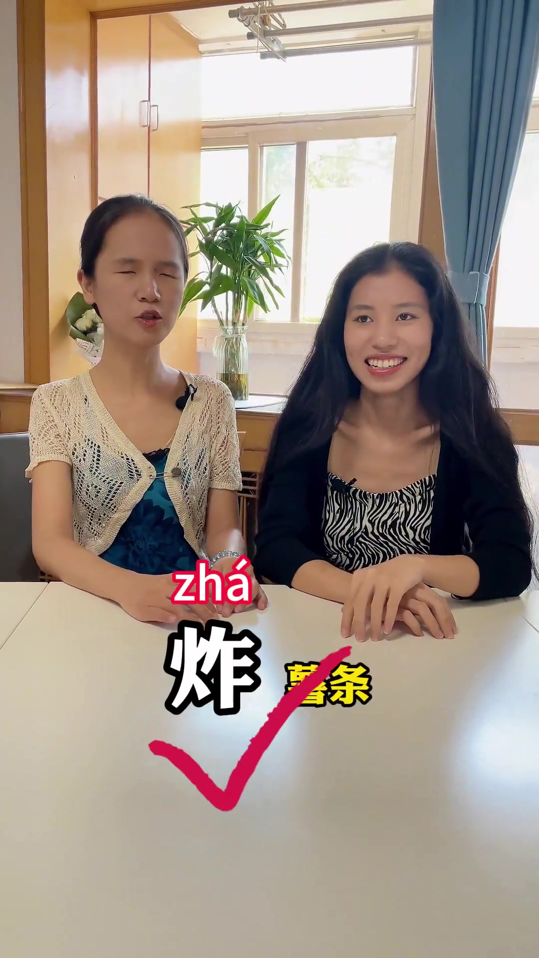 普通话幽默小课堂|大家用空气炸锅炸薯条吗?炸的正确读音来了。普通话 播音 学习 读音 空气