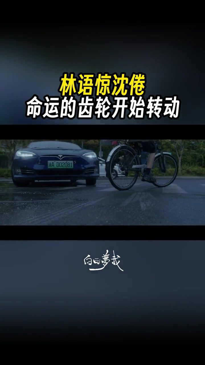 林语惊沈倦命运的齿轮开始转动 电视剧白日梦我 浦城的大雨中林语惊 沈倦隔着车窗对视的一瞬,