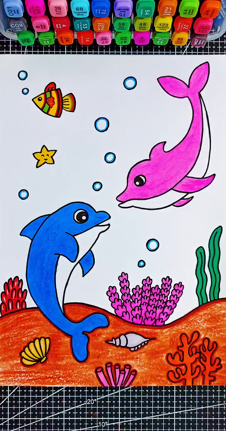 海底世界儿童画