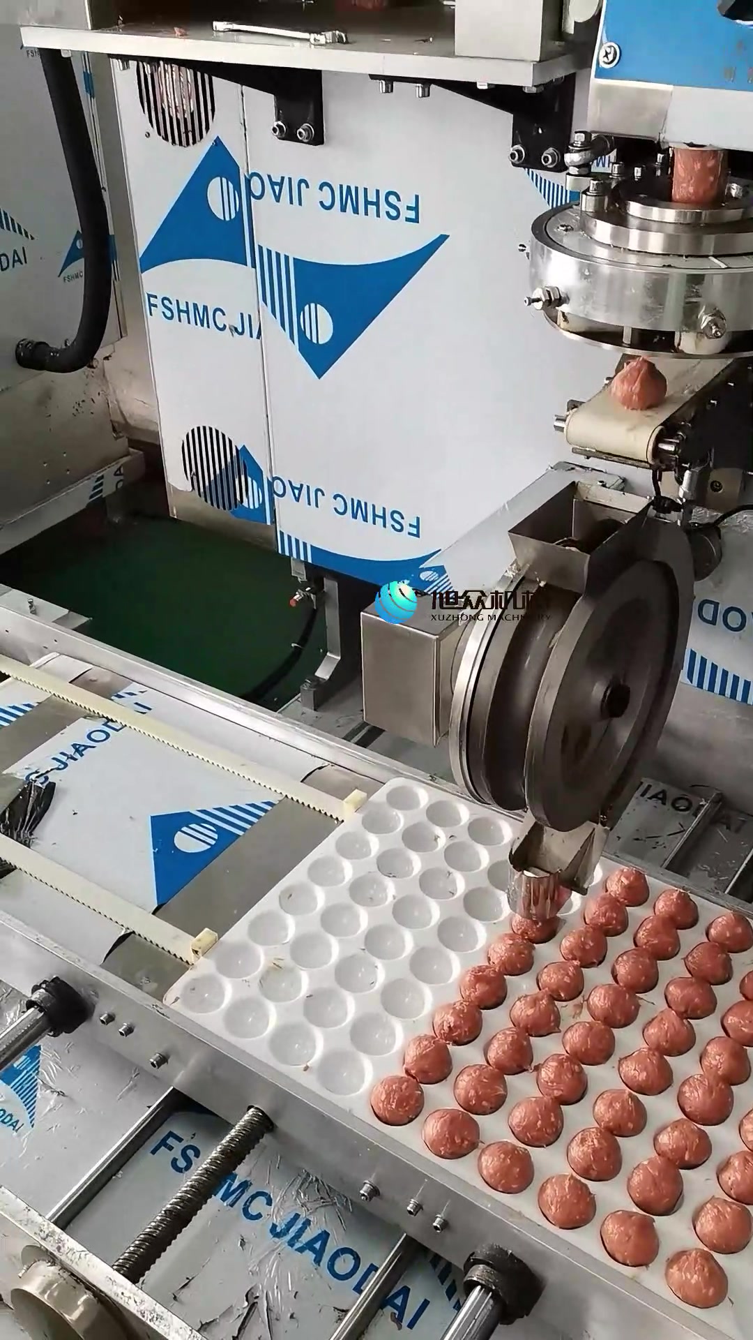 陈皮牛肉丸狮子头自动分块搓圆成型汤圆机