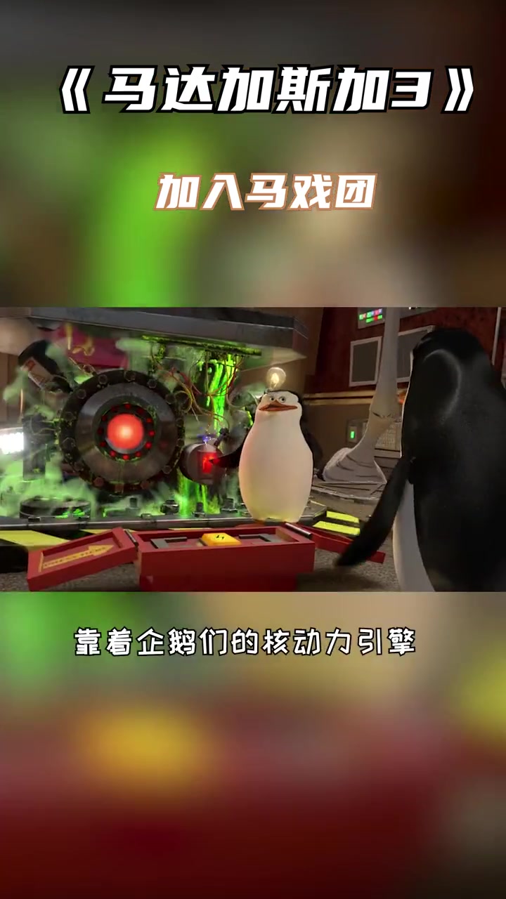 第1集 动漫 精彩片段 马达加斯加3 被迫加入马戏团的你会开心吗?