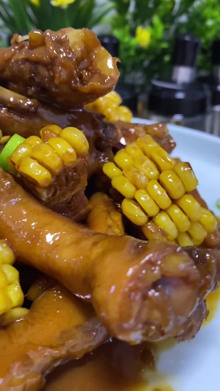 东北压锅菜《黄金凤爪》制作教程