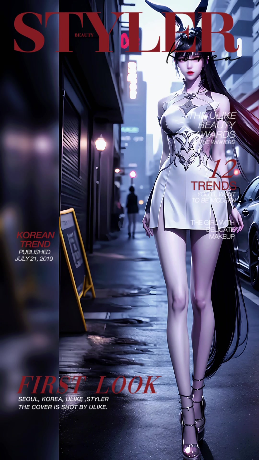 小舞@车模系列壁纸@动漫少女@cosplay@AI美女@超清壁纸分享@竖屏