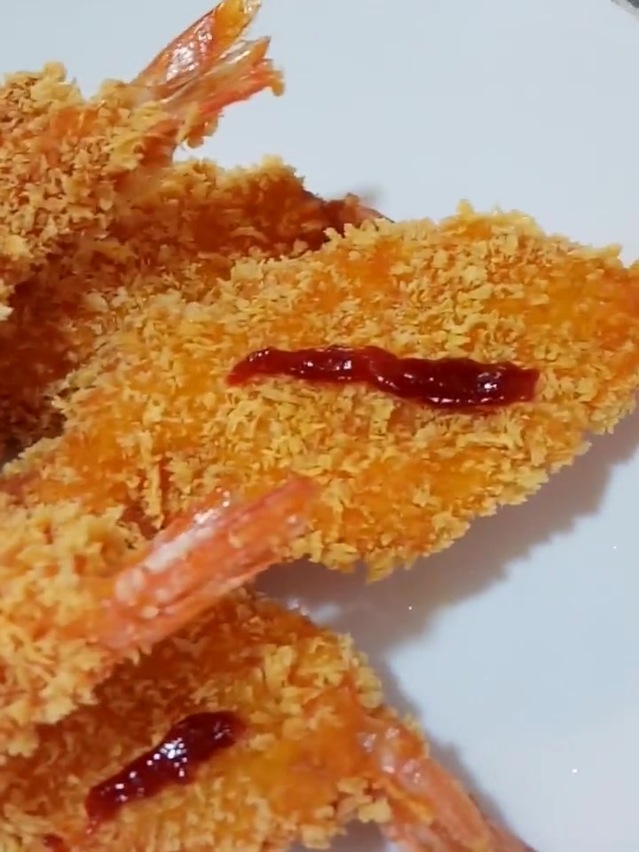香酥虾排你们喜欢吃吗?路过的朋友进来点个爱心再走吧