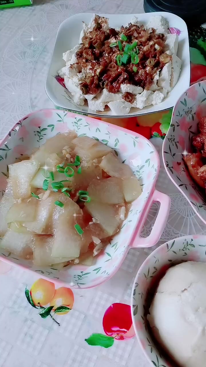 今天吃馒头