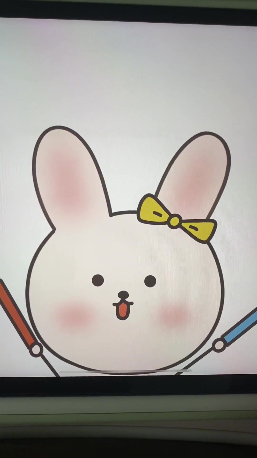 可爱的小兔叽表情包 procreate绘画 定制表情包 卡通形象