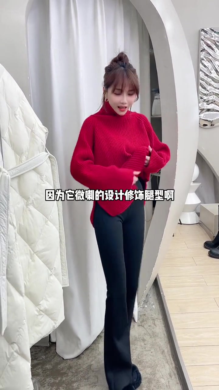 这条 鲨鱼裤 冬天搭配什么衣服都好看,自然离不开,上身显瘦还显高穿一次就爱上 女神必备