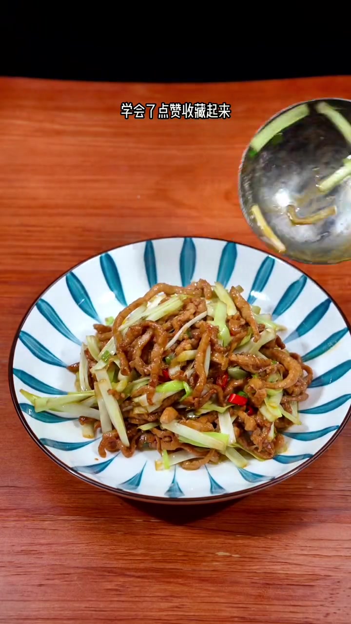 学会这道菜、家里米饭有要遭殃了,真的是太下饭了 韭黄肉丝 好味道