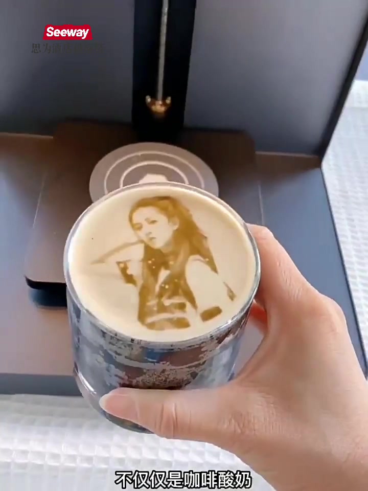EVEBOT亿瓦3d咖啡拉花机焦糖打印奶茶自动马卡龙奶泡盖蛋糕