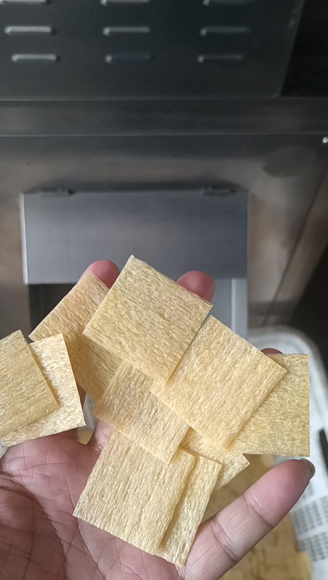 休闲零食杂粮锅巴薯片加工设备 膨化杂粮锅巴脆片生产机器