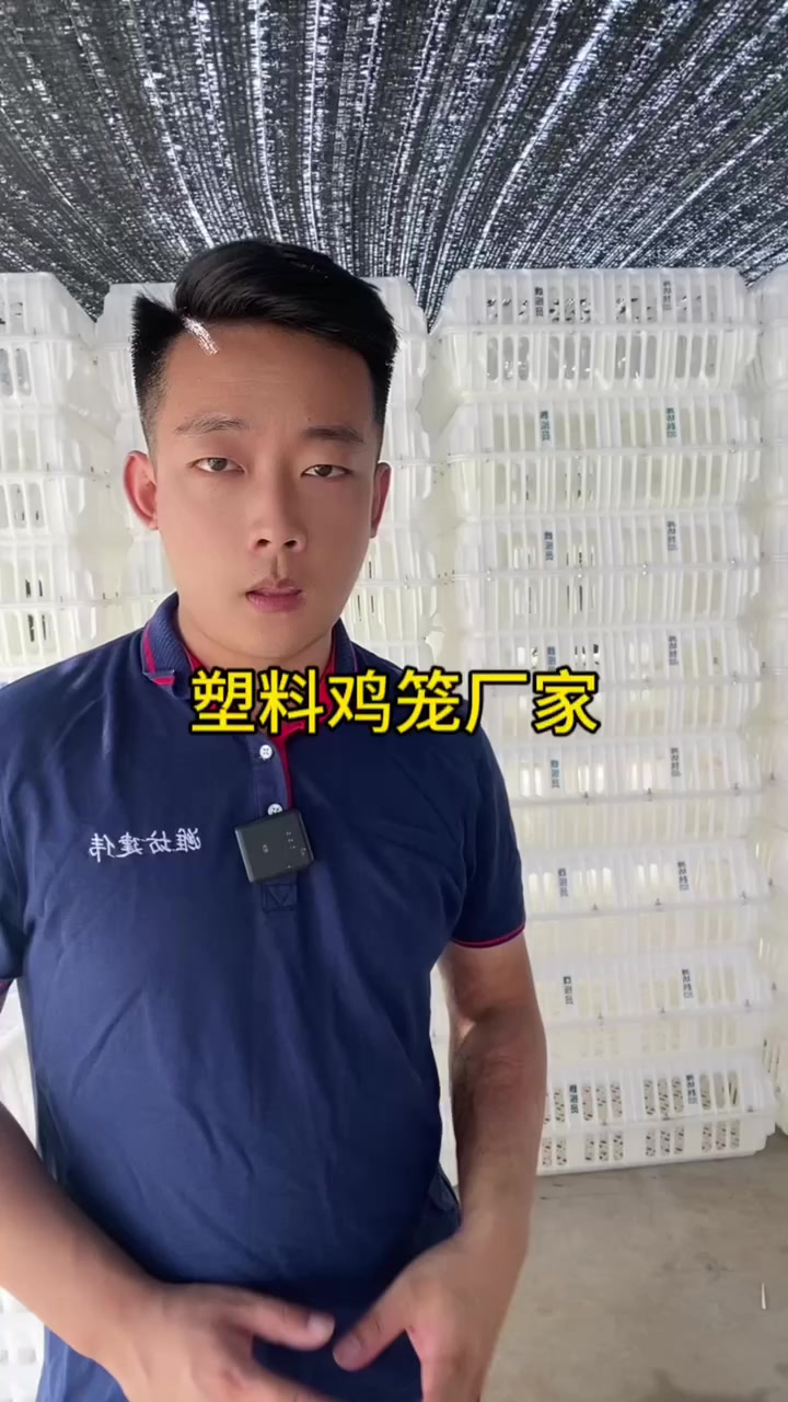 活禽运输筐子 鸡鸭鹅周转箱塑料元宝鸡笼子