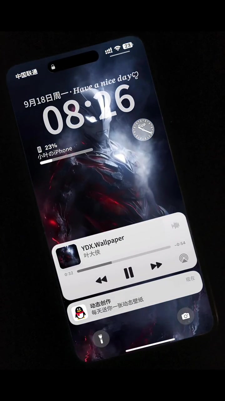 送你一张Ai奥特曼动态壁纸 手机锁屏 奥特曼壁纸 黑色壁纸