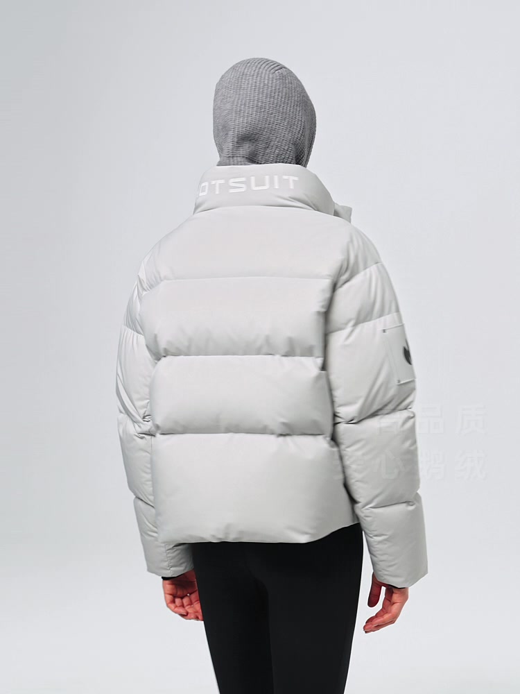 高端羽绒服推荐HOTSUIT后秀面包服92%鹅绒820蓬松度,保暖不臃肿
