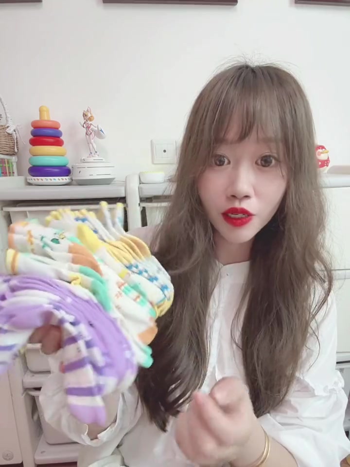 个位数五双小黄鸭秋冬袜,天冷抓紧囤 儿童袜子 小黄鸭 宝宝袜子 母婴好物