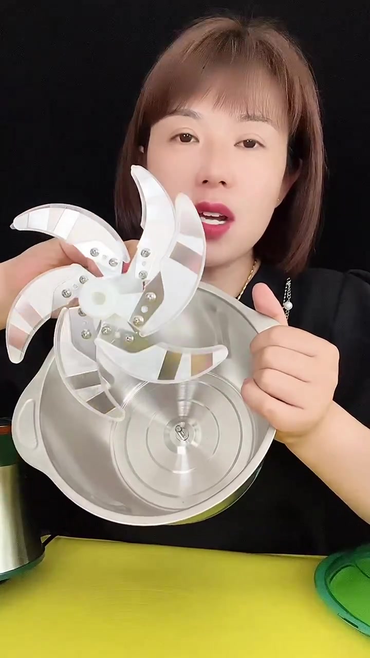 顶圣新升级5L升7档位家用304不锈钢绞肉机,500瓦大功率,6叶刀,包饺子能绞肉绞菜,能