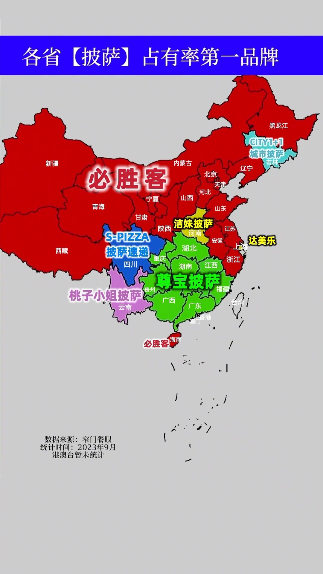 各省披萨市场占有率第一品牌,尊宝披萨能否赶超必胜客?必胜客 尊宝比萨 顾与南