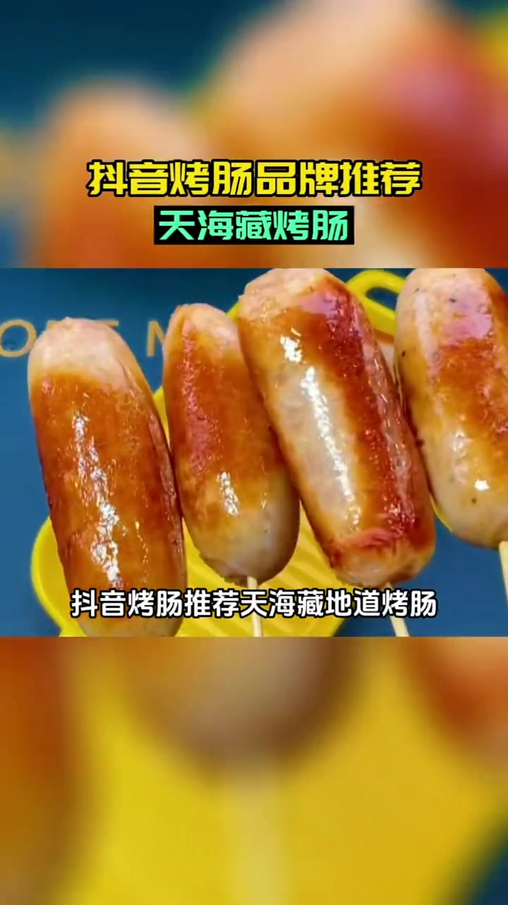 烤肠排行榜前十名 天海藏烤肠 烧烤烤着吃空气炸锅炸着吃特别好吃 郝邵文推荐 火山石烤肠