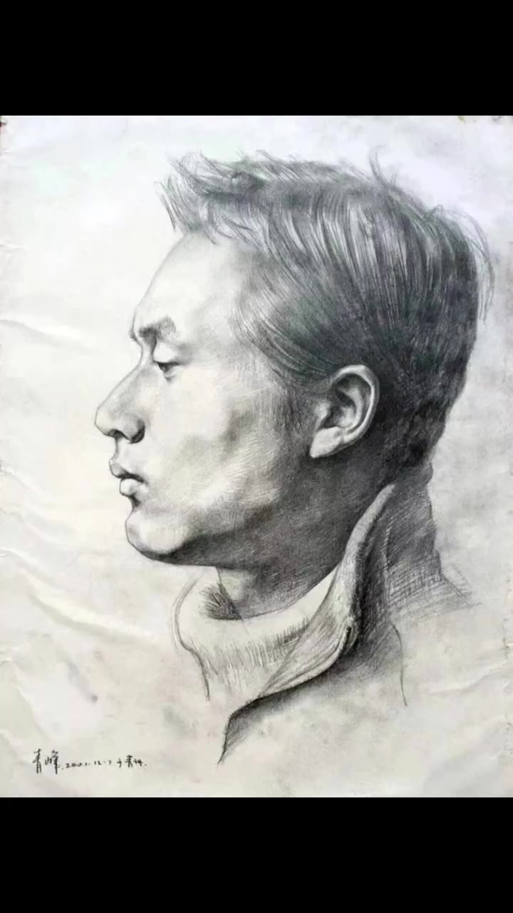 央美客座教授徐青峰素描作品鉴赏 美术生 绘画 美术