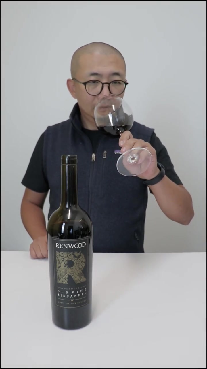 Renwood 酒庄老藤仙粉黛葡萄酒 2017 美国加州 美国葡萄酒 napago