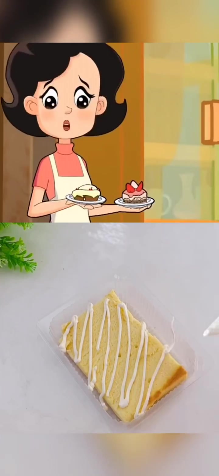 网友用粉笔做草莓蛋糕 草莓蛋糕 作品推荐