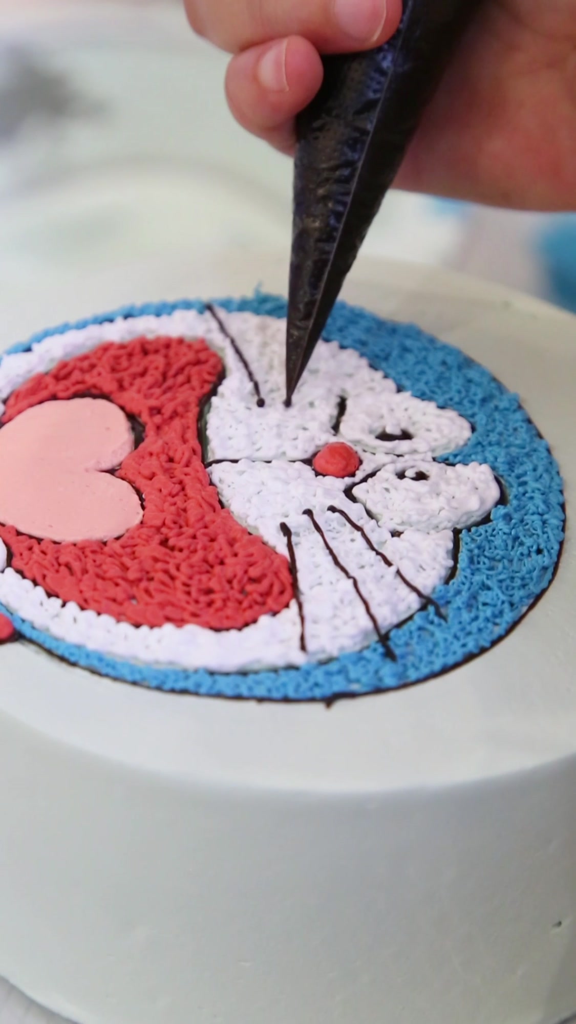 哆啦A梦卡通蛋糕来啦