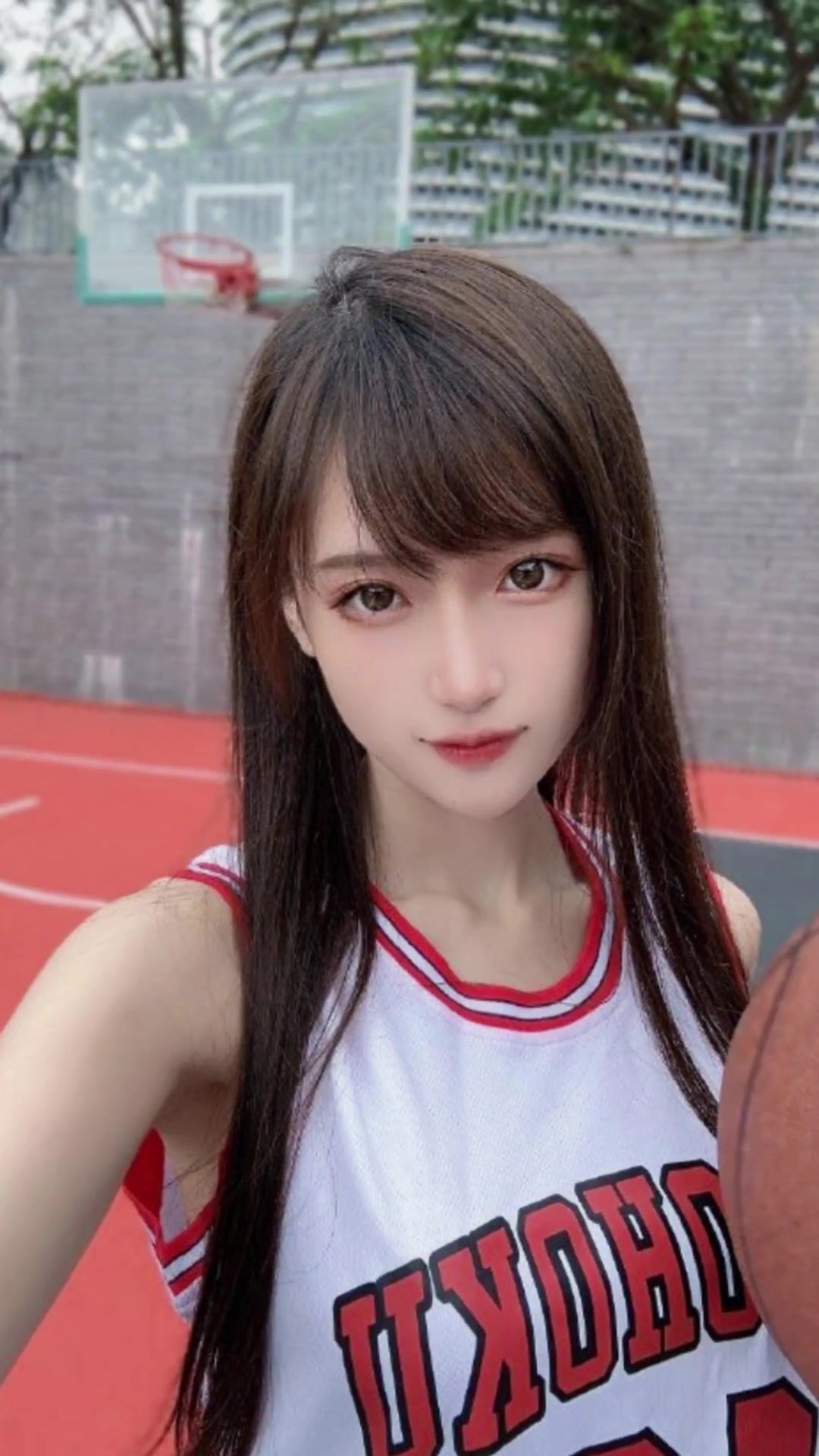 晴子cos限定返场~ 腐团儿 斗鱼腐团儿 cos 灌篮高手