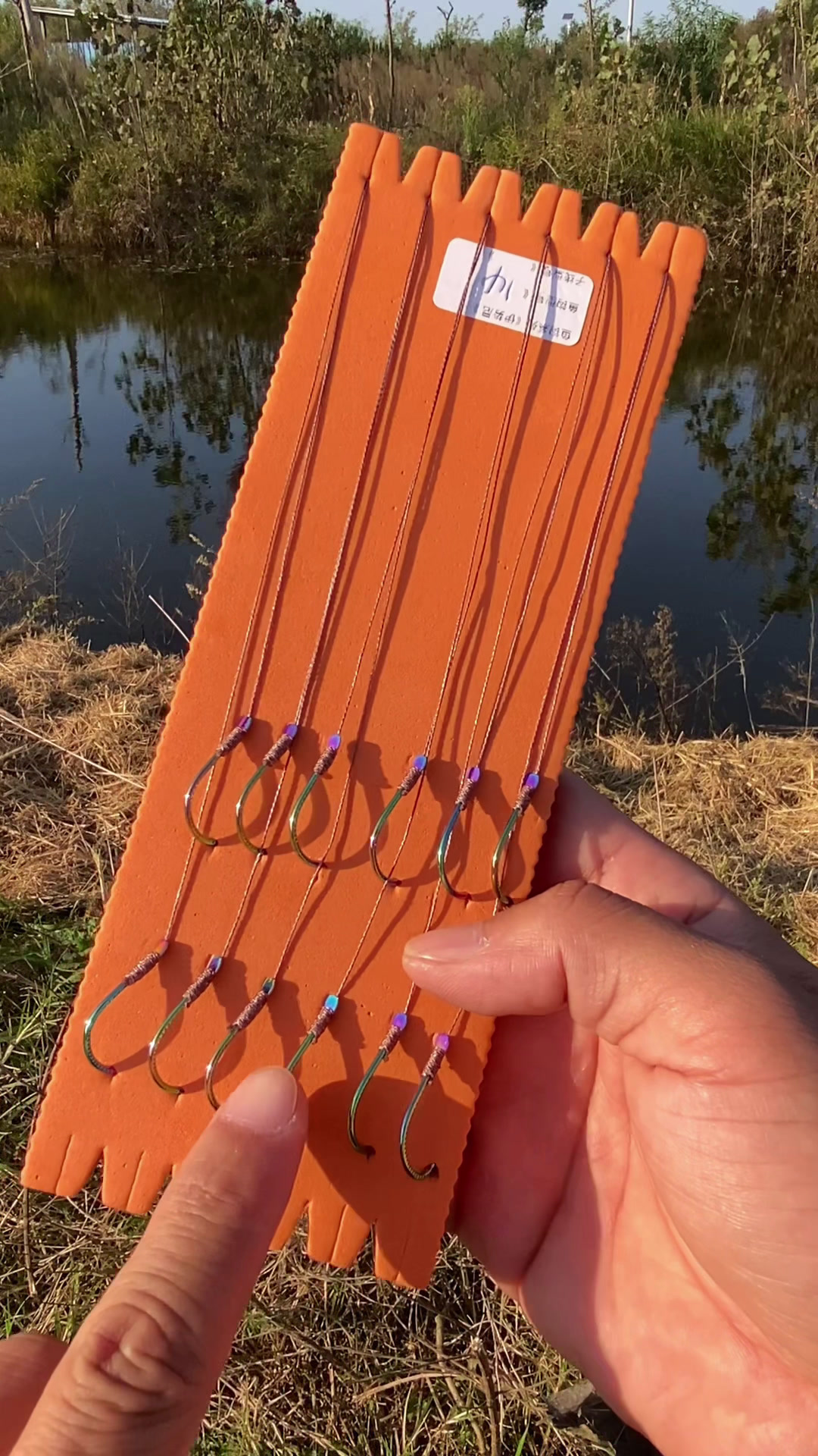 大力马双钩鱼线子线组