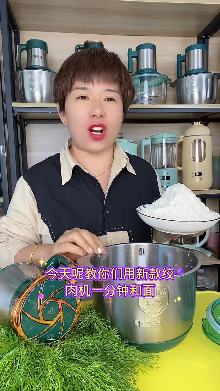 新款绞肉机活动来了,即日起左下角小黄车能拍到的,都是双盆双盖,到手五套刀,还有小刮刀和防滑