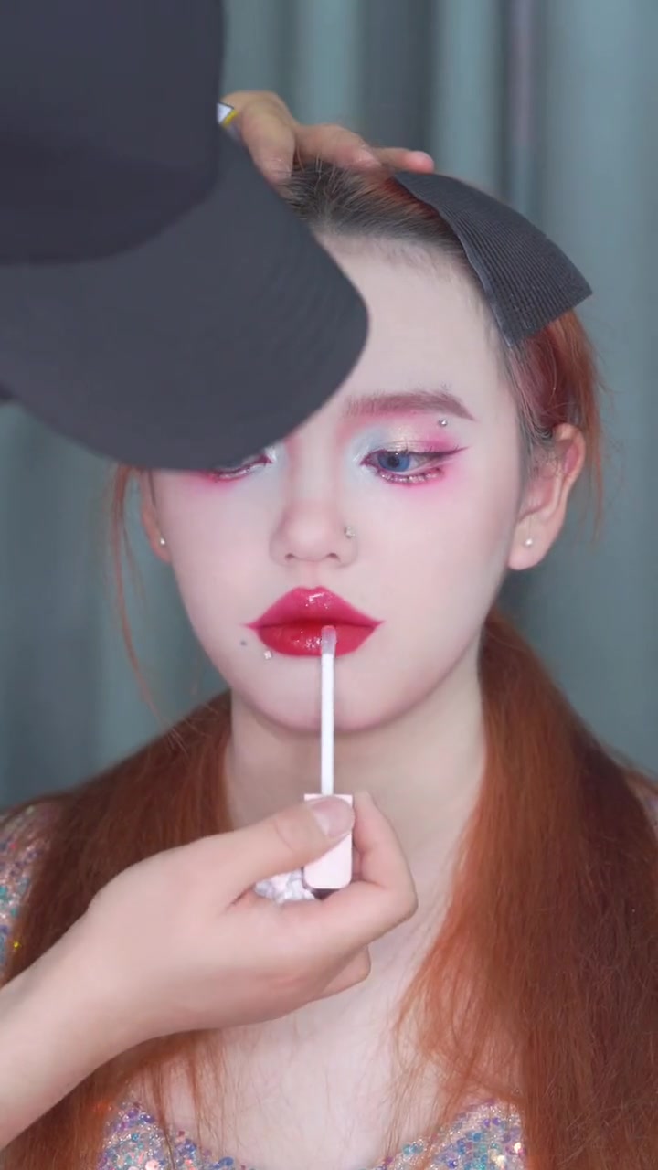 人鱼公主妆容～课堂记录来啦 贵阳化妆学校 素人改造 人鱼公主 万圣节妆容