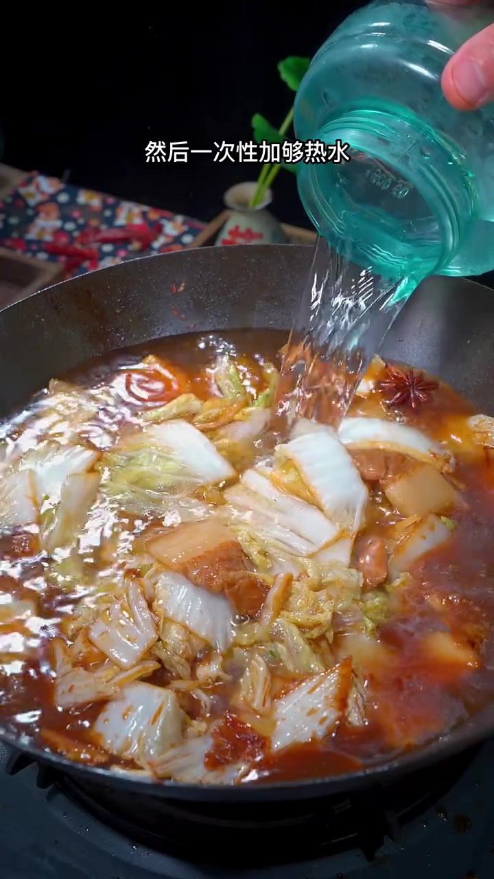 家里还有大白菜的做一锅农村大锅菜比山珍海味的大鱼大肉可好吃多了