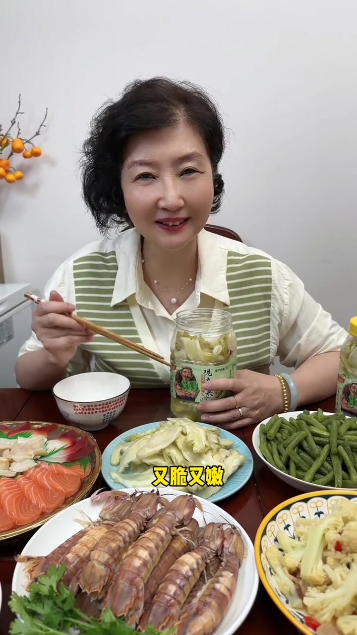 观音菜 又脆又嫩,酸酸甜甜糖醋味,空口吃也不咸 好吃到停不下来 儿菜