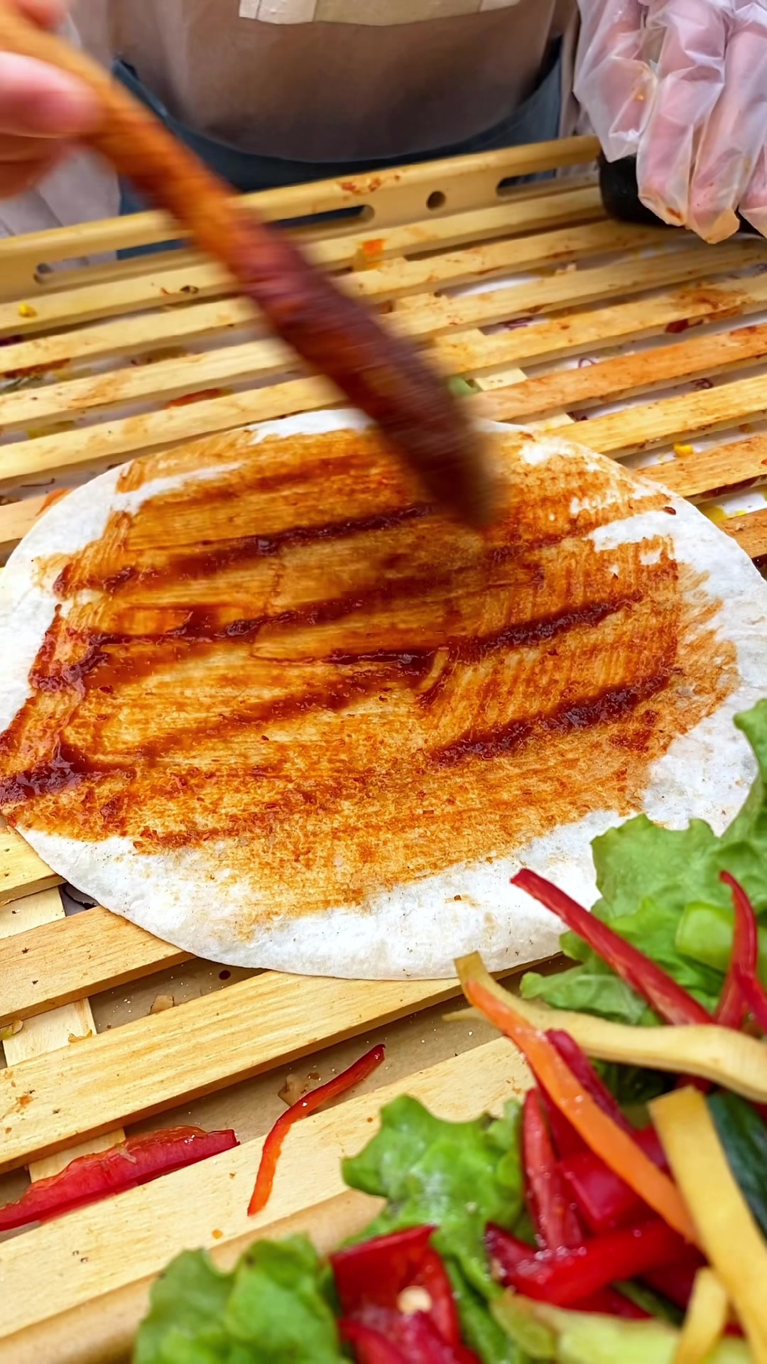 #小吃创业#摆摊小吃#卤肉卷饼#卷饼#卤肉卷