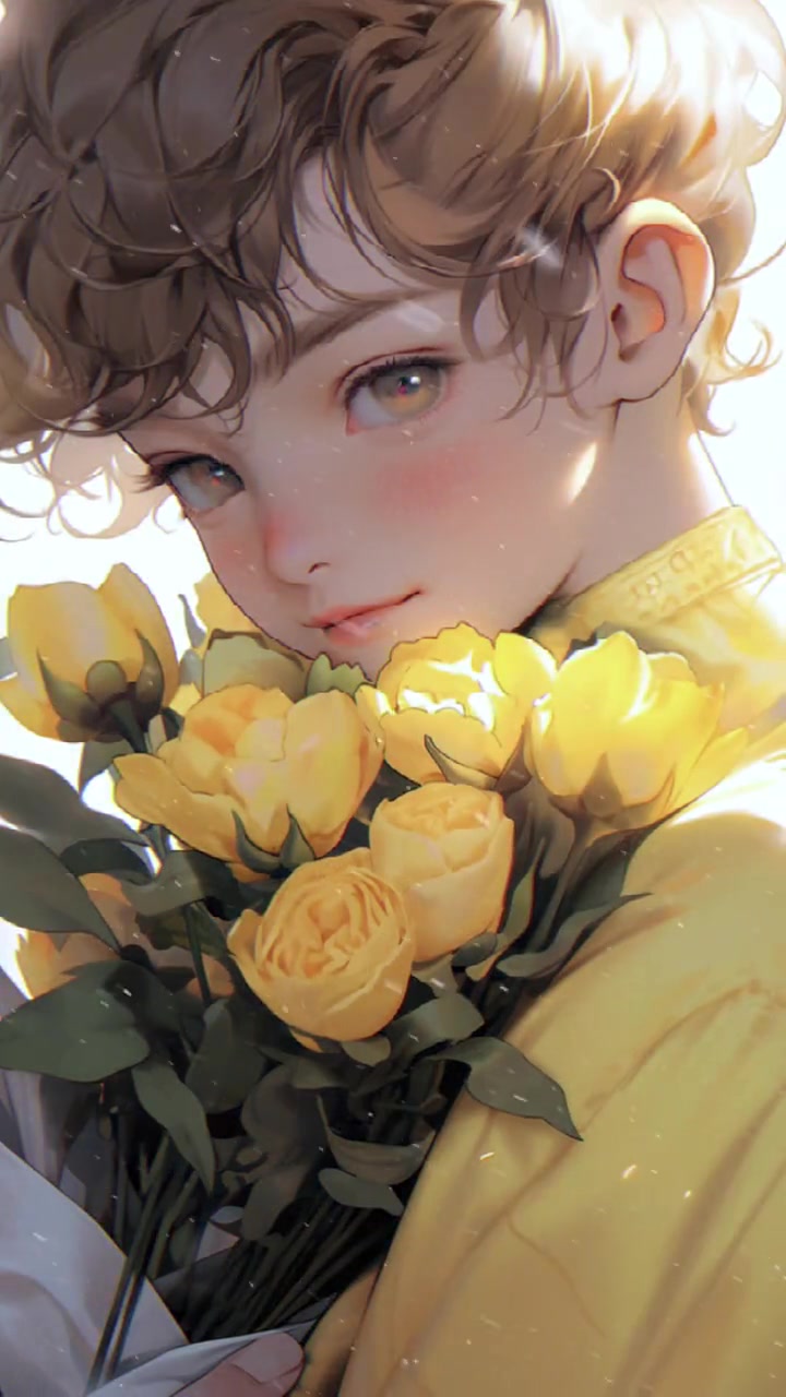 不管世界变得怎么样,只要有你就是天堂!漫画人物 人物插画 治愈画风 优质头像 从漫画里走出