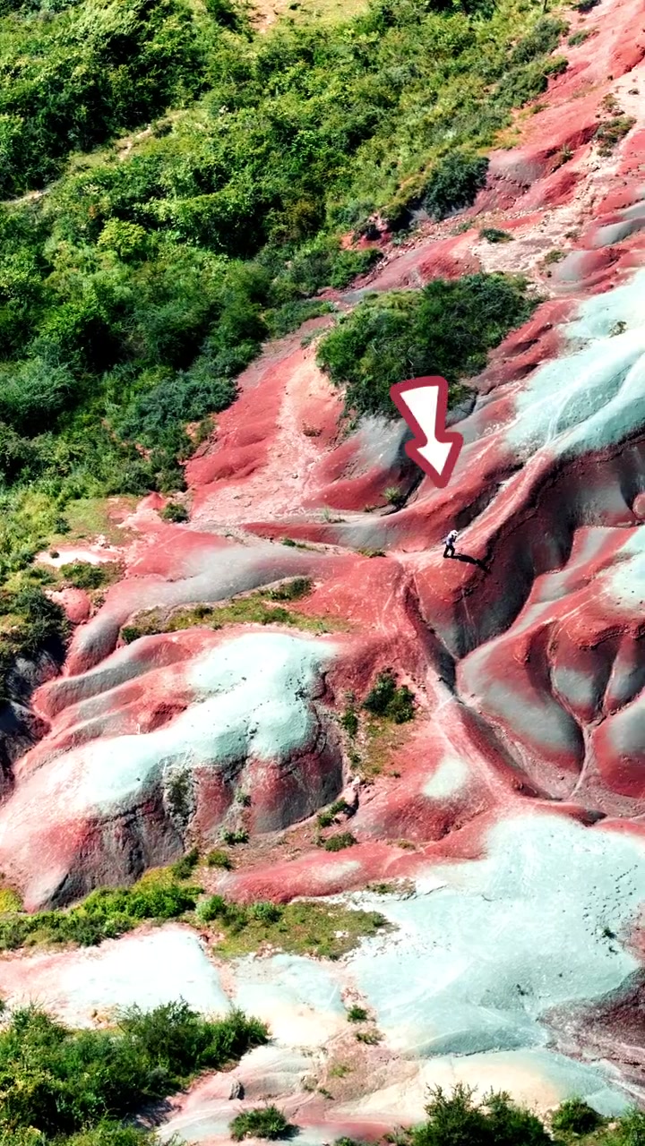 用你现有的文化水平描述一下此情此景。我的水平只能是:哇塞,好新鲜的五花肉!旅行推荐官 大自