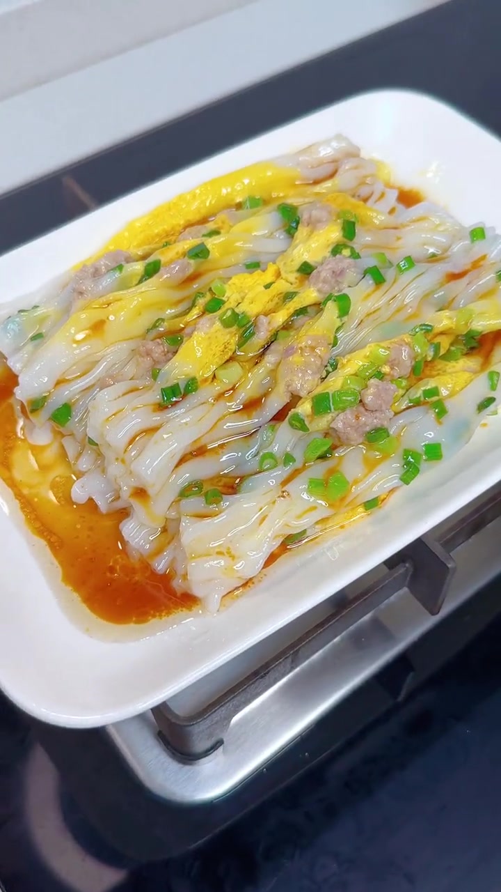 广东肠粉早餐3分钟就做好 营养早餐 肠粉