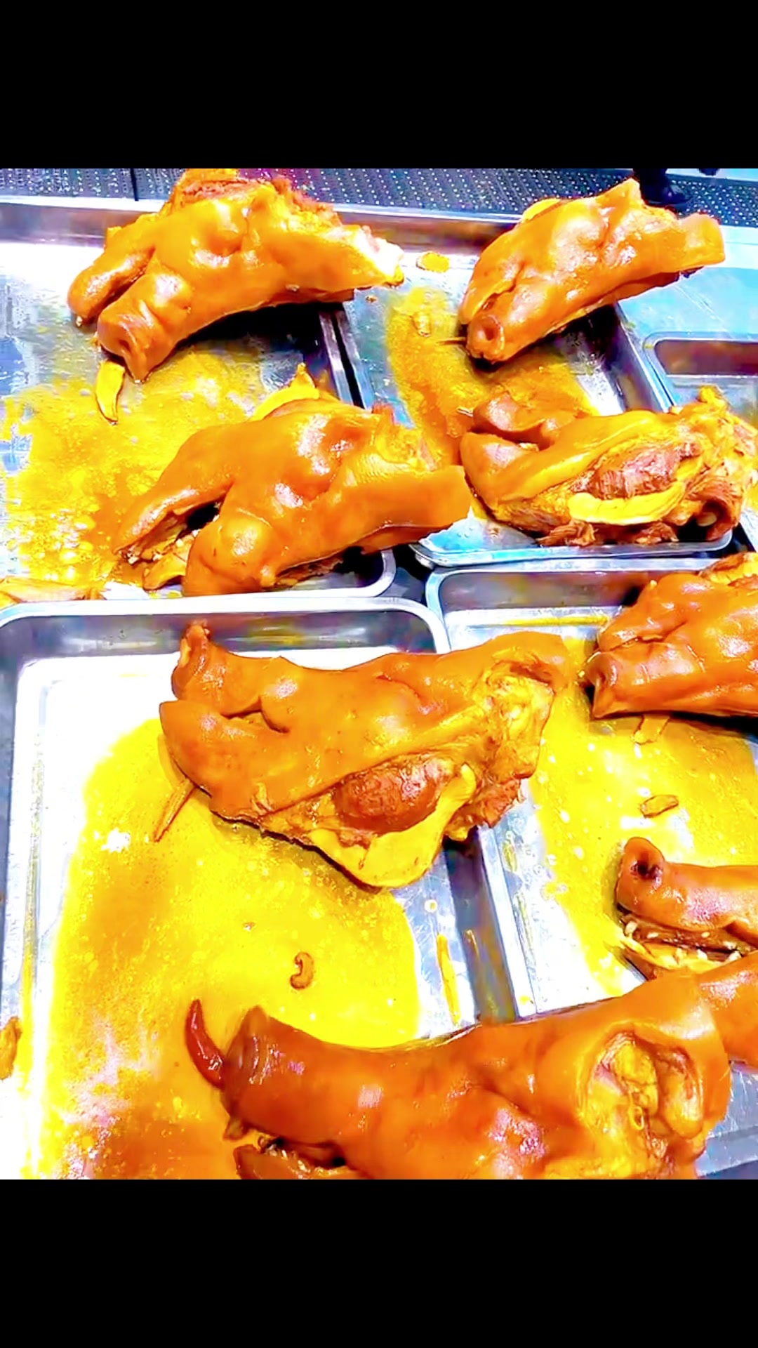 视频后方附赠脱脂猪头肉配方