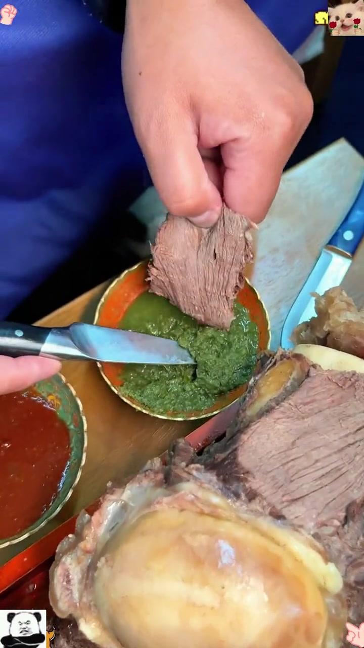 纯手工打造 吃肉刀 剔骨刀,切菜切水果刀,户外露营野餐带着也方便 户外刀具 宰羊剔骨分割刀