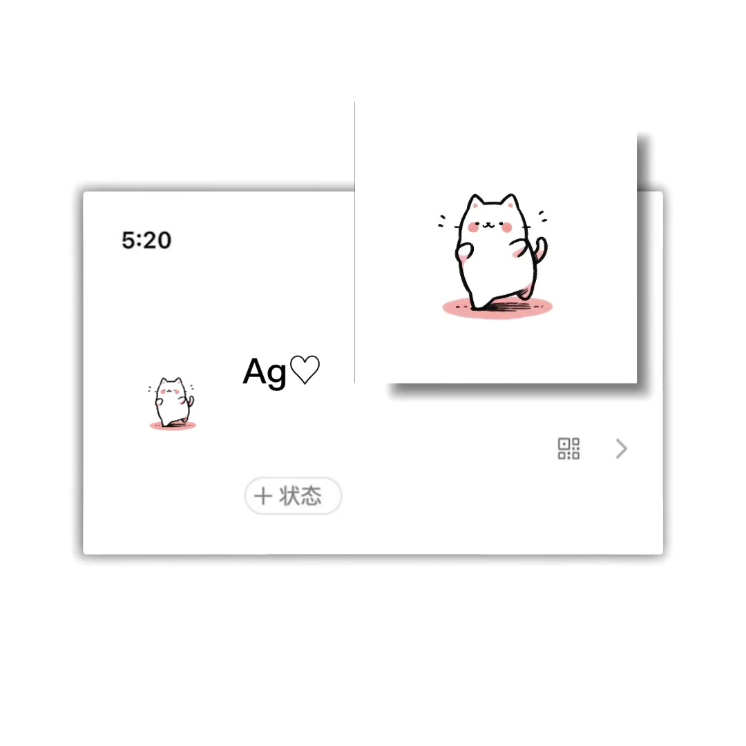 超可爱简笔画简约小头像