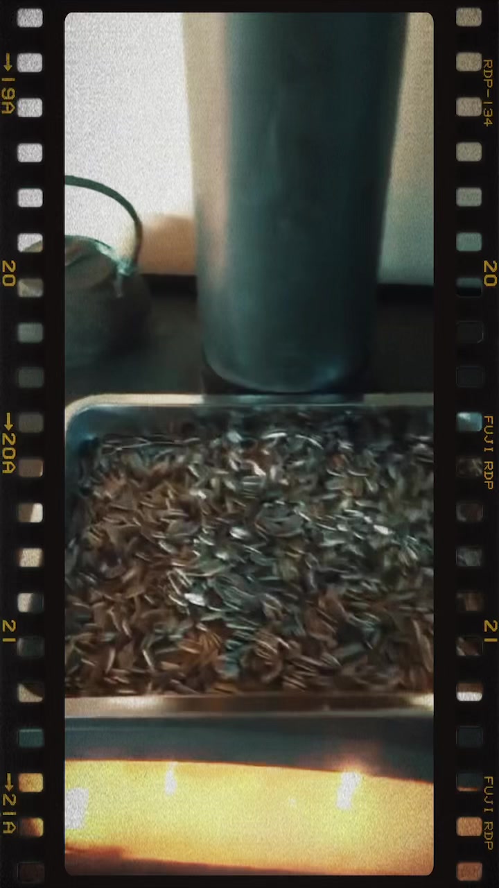 壁炉炒瓜子很nice