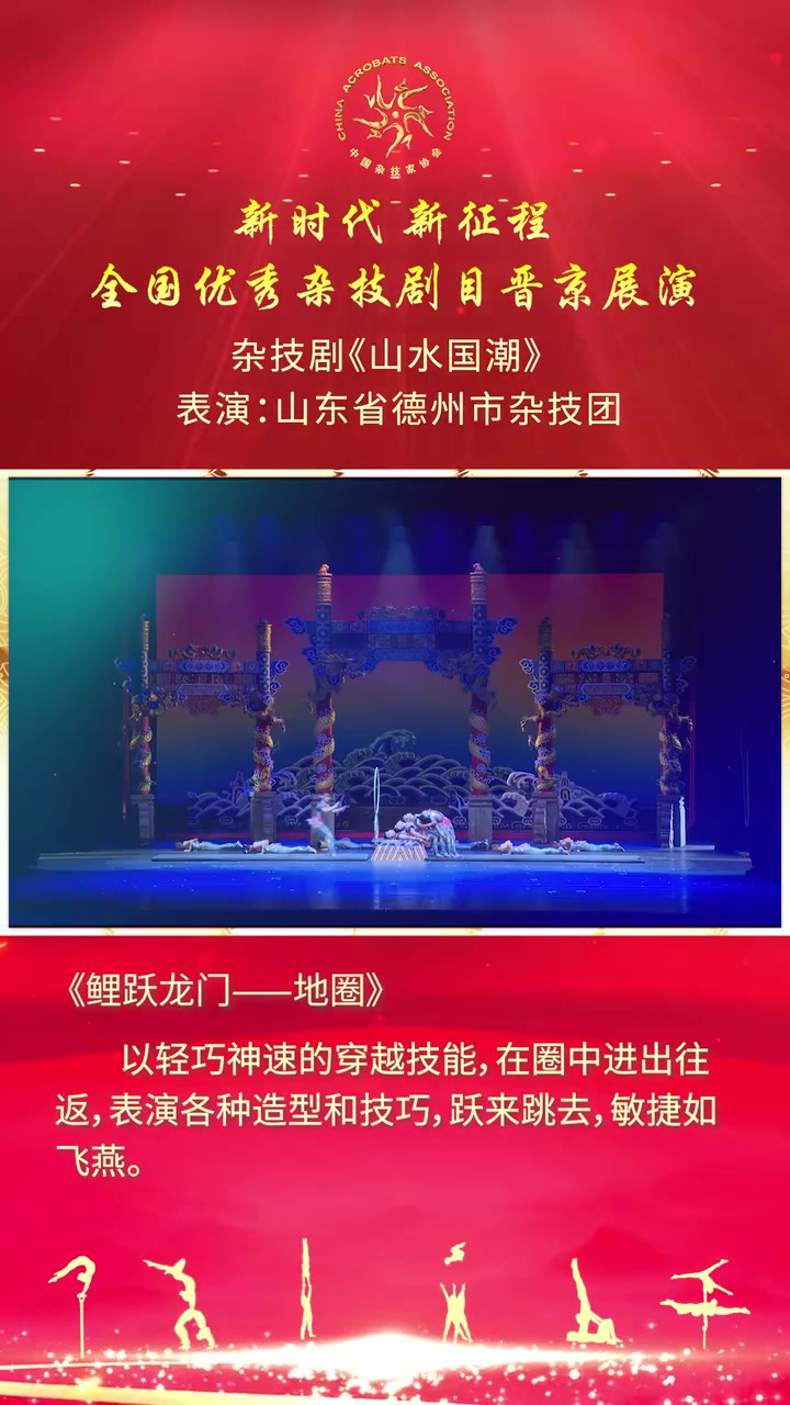 “新舞台、新活力”杂技青年演出花絮《鲤跃龙门——地圈》