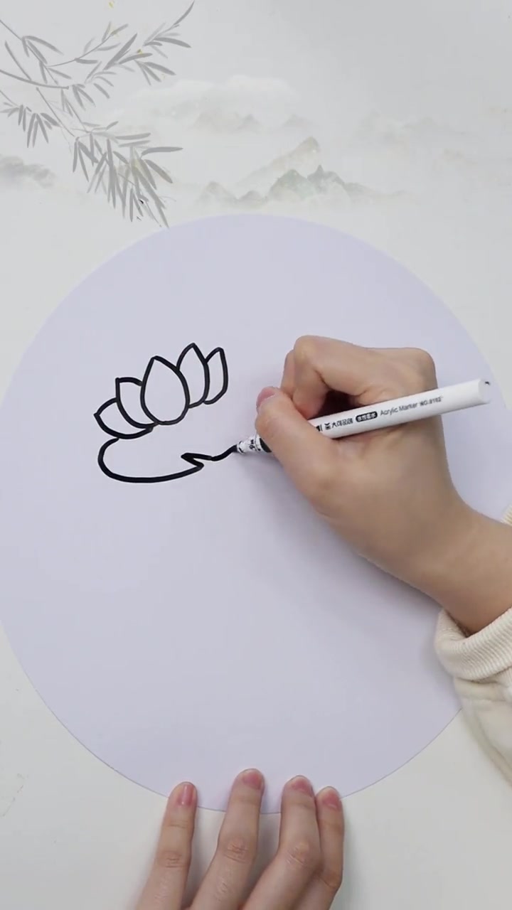 简笔画|诗词意境诗人眼里的诗歌是什么样的呢?跟着老师一起,一笔一画绘出诗词里的魅力!简笔画