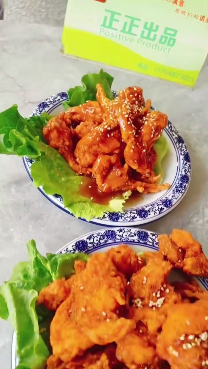油炸鸡锁骨,香酥可口,回味无穷,多种口味
