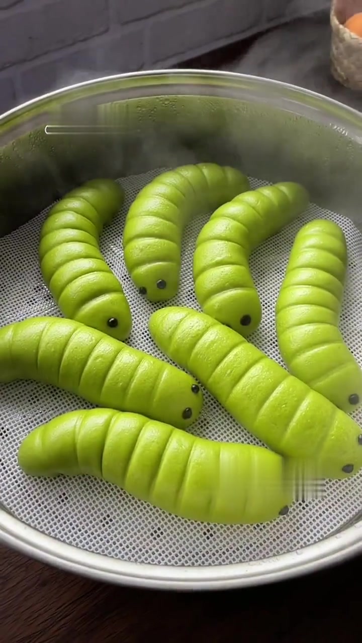 毛毛虫馒头～
