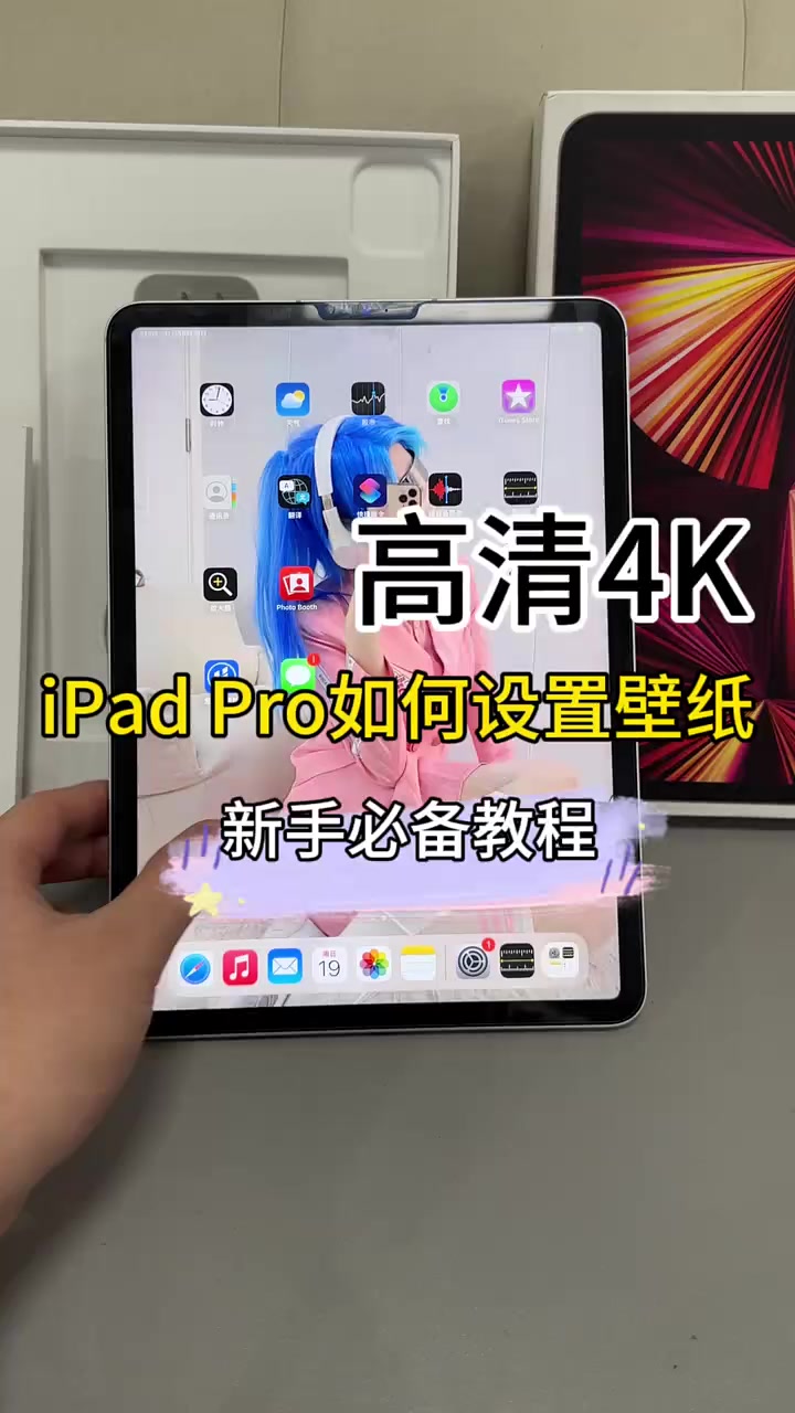 Ipad如何设置屏幕壁纸?新手必备