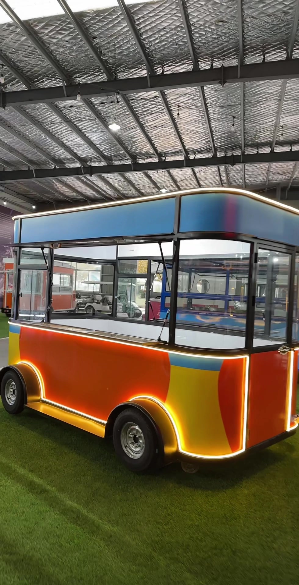 甜品奶茶冰淇淋车餐车小吃车炸串关东煮烧烤车