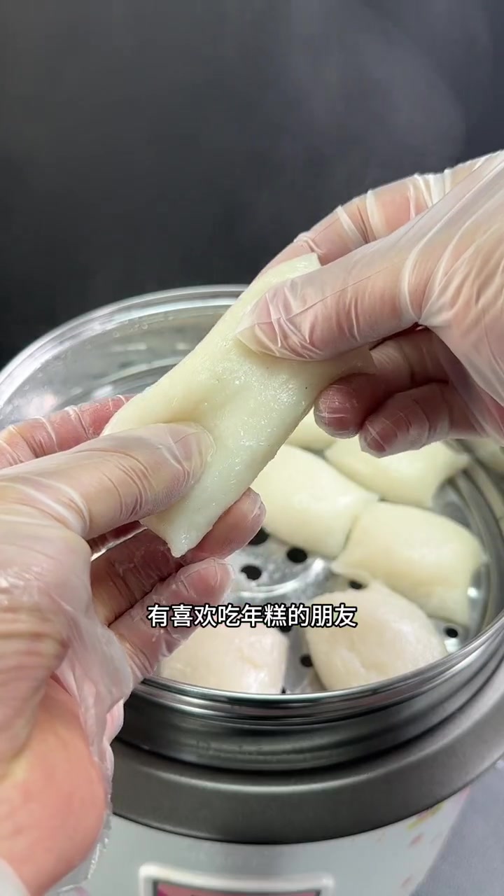 安徽皖南手工年糕 软软糯糯香甜可口 老味道