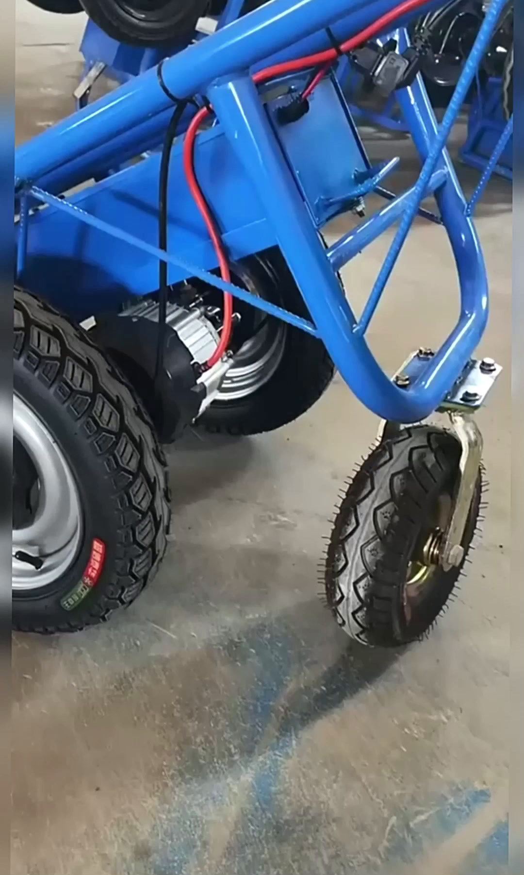 给油就走鸡公车#48V电动推车 #鸡公车  #电动鸡公车