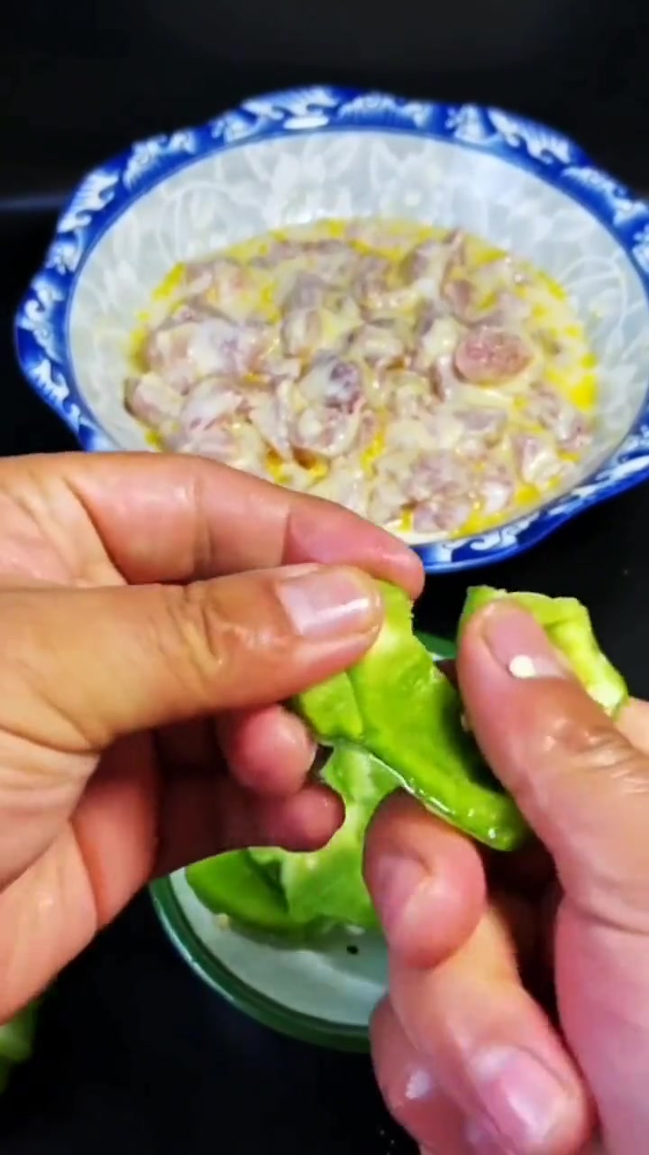 溜肉段这样做 做个八秒猪肝吃吃 溜肉段 猪肉新吃法 东北菜