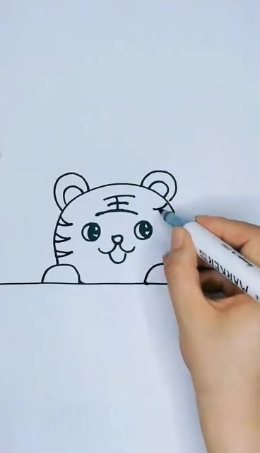 元旦简笔画海报,祝大家元旦快乐
